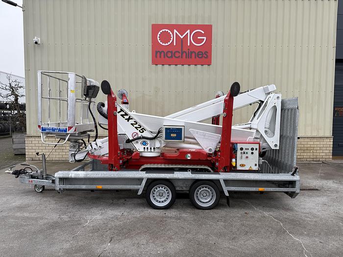 Gebruikt 2015 Palazzani TZX225, Spin hoogwerker, 22,5 meter