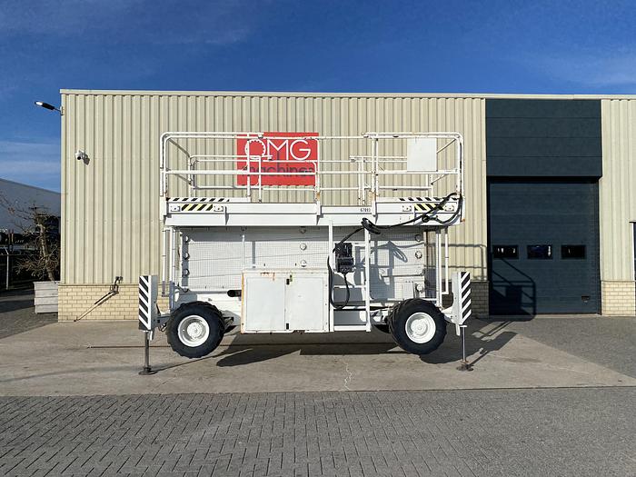 Gebruikt 2000 JLG 500 RTS, Schaar hoogwerker 4x4x4, 17 meter