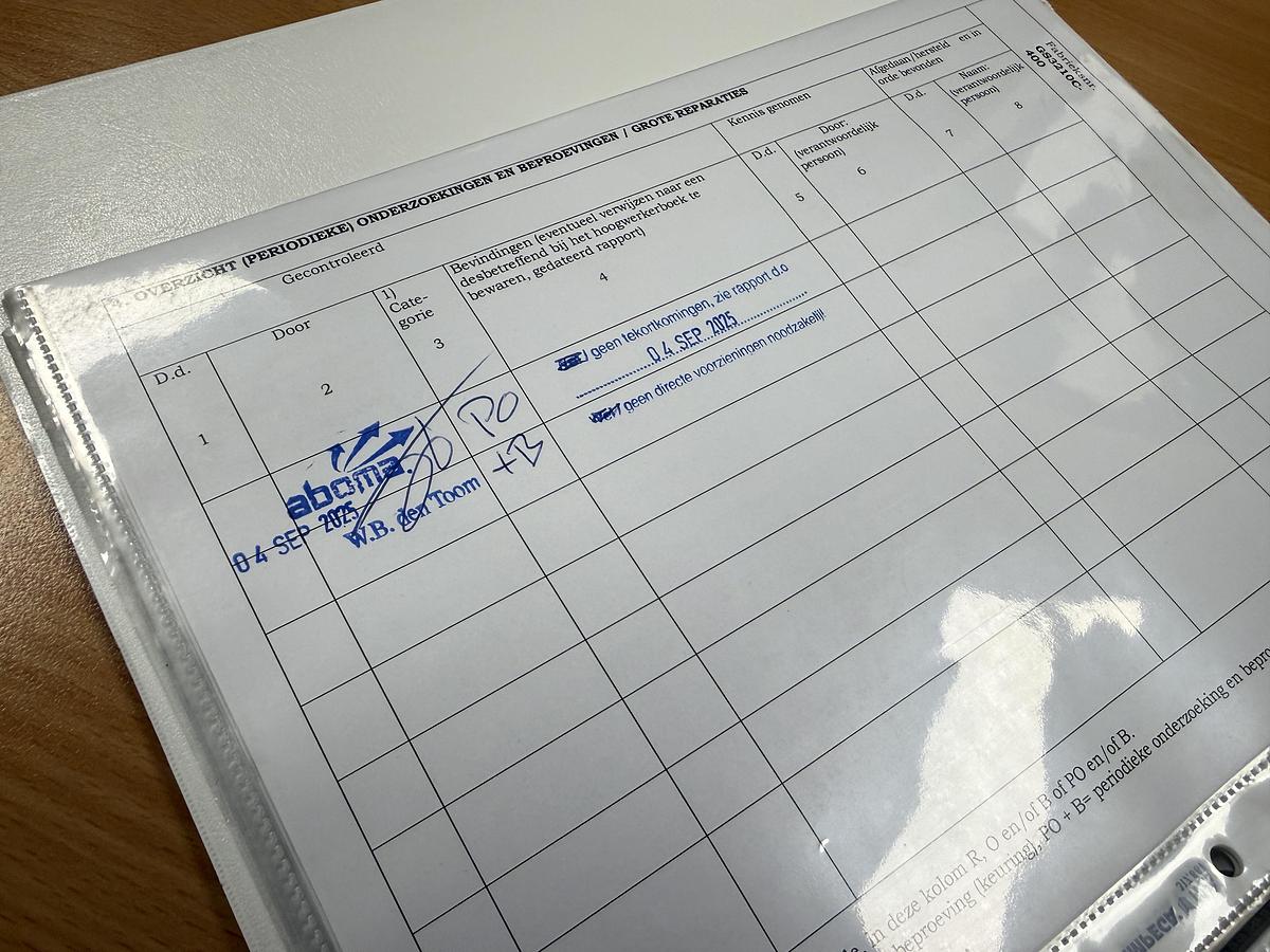 Gebruikt Genie GS2032, Schaarhoogwerker, 8 meter