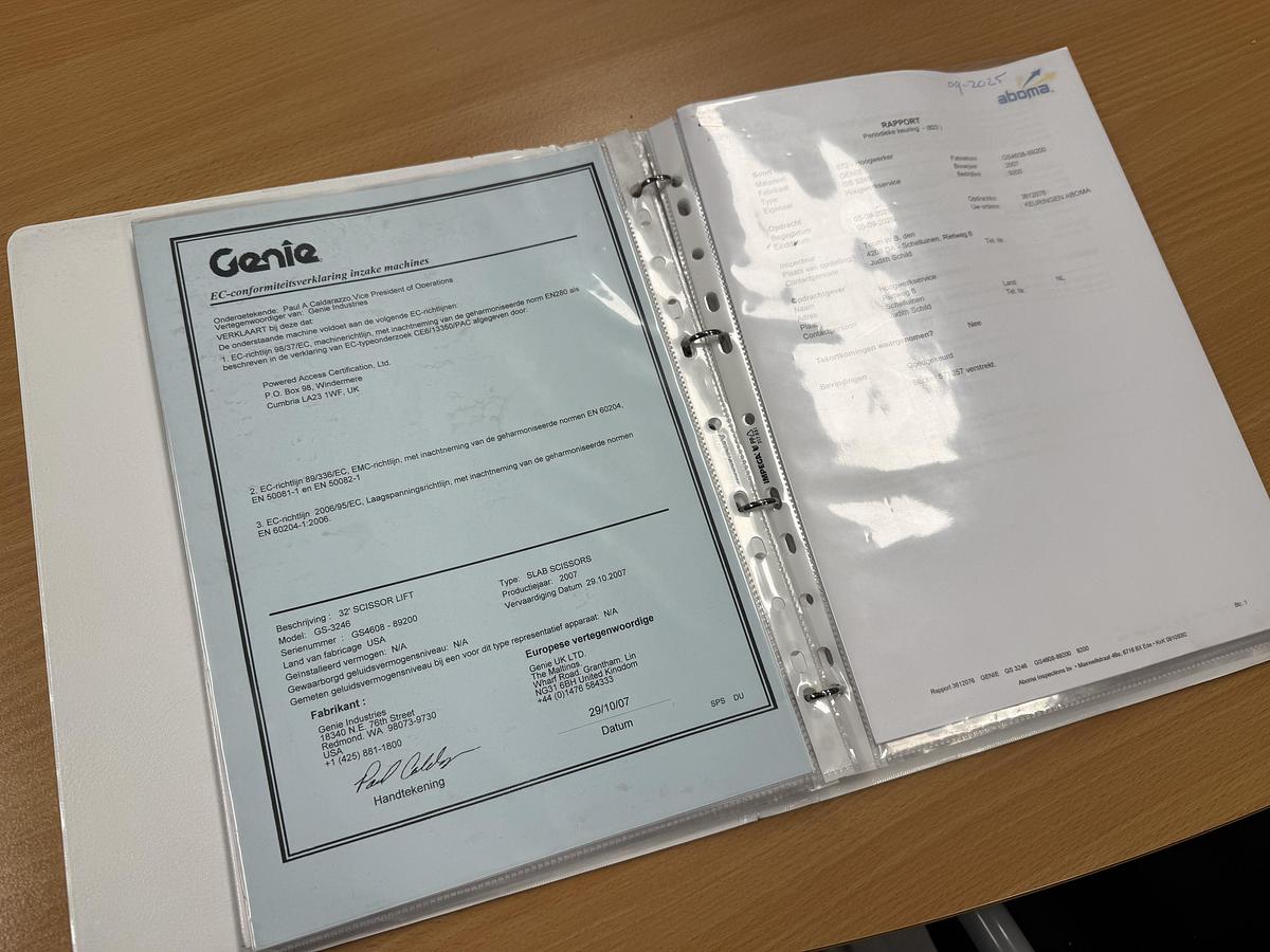 Gebruikt 2010 Genie GS3246, Schaar hoogwerker, 12 meter