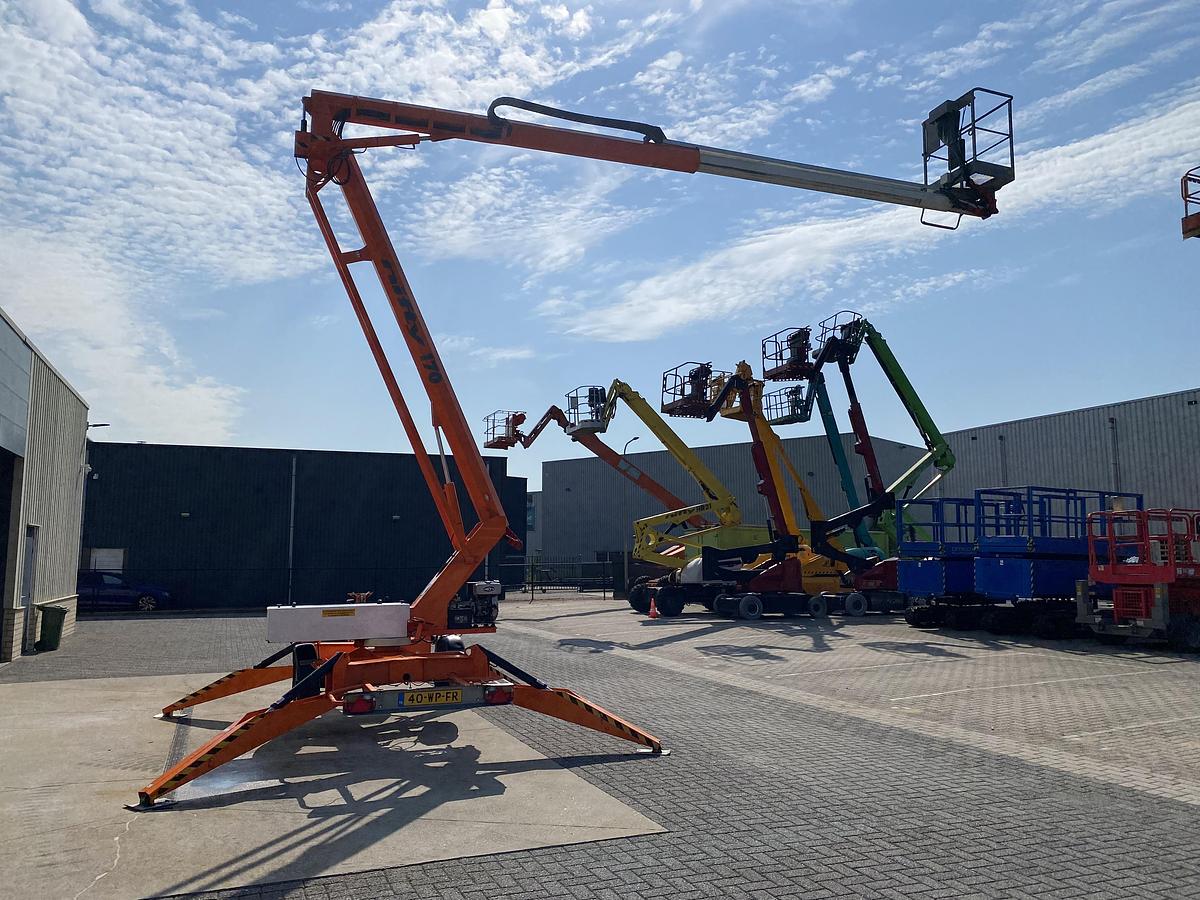 Gebruikt 2016 Niftylift 170 HDET, Aanhanger hoogwerker, 17 meter