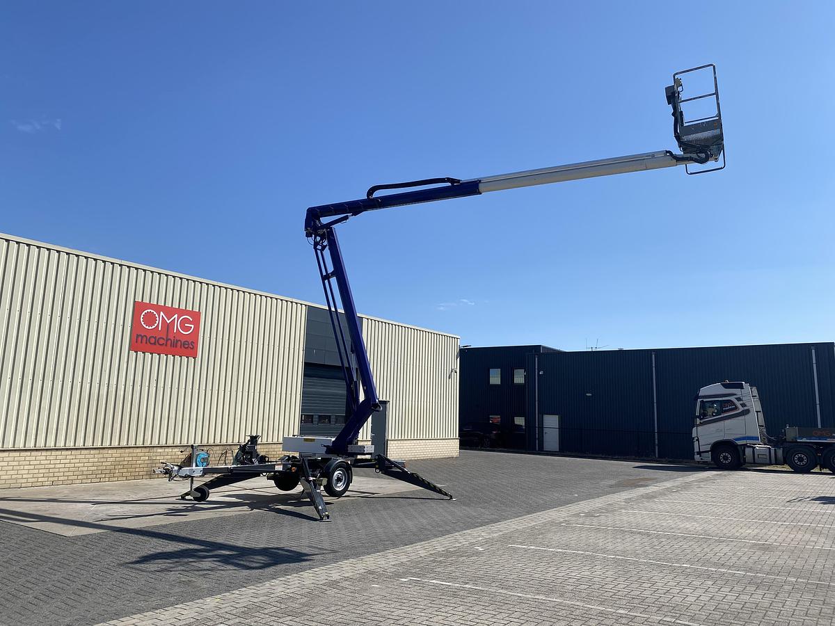 Gebruikt 2016 Niftylift 170HET MK1B, Aanhanger hoogwerker, 17 meter