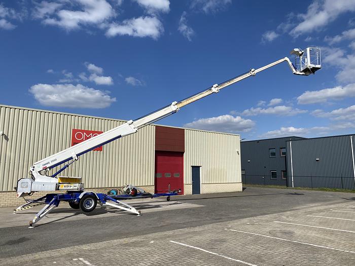 Gebruikt 2005 Omme 2500 EBDZ, Aanhanger hoogwerker