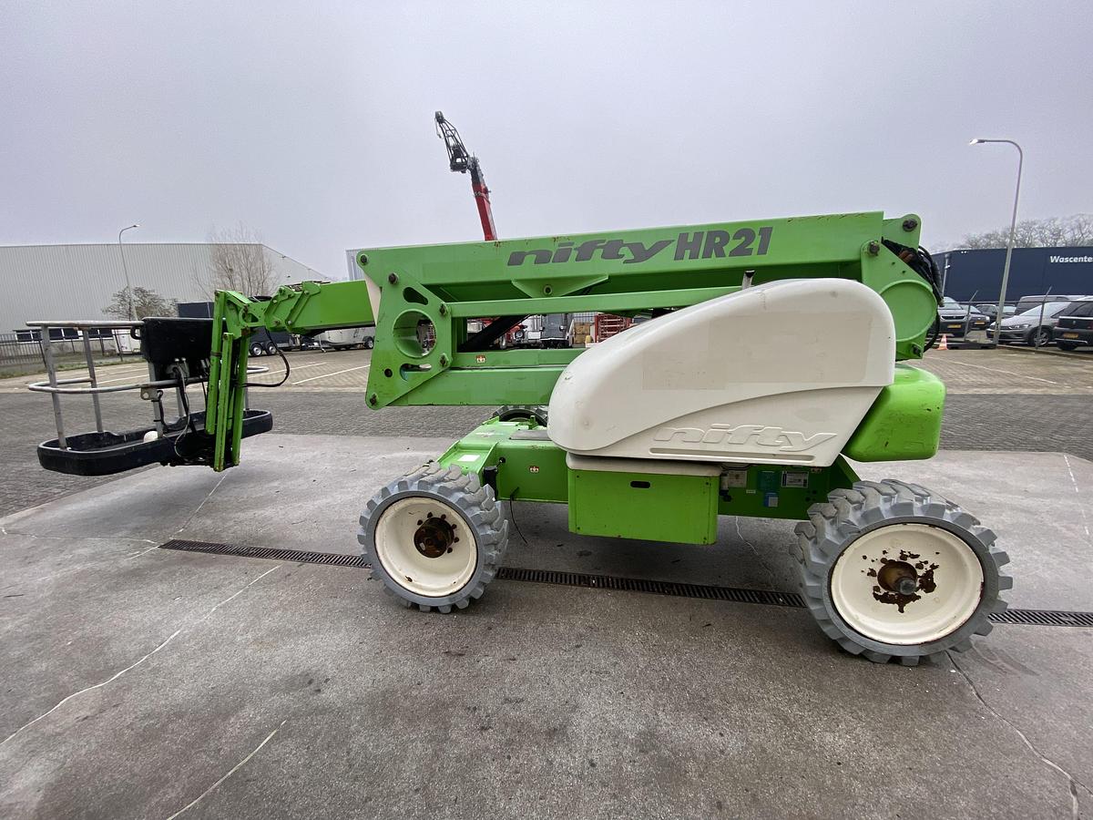 Gebruikt 2011 Niftylift HR21DE, Hoogwerker 21 meter, Diesel + Accu, Bi energy