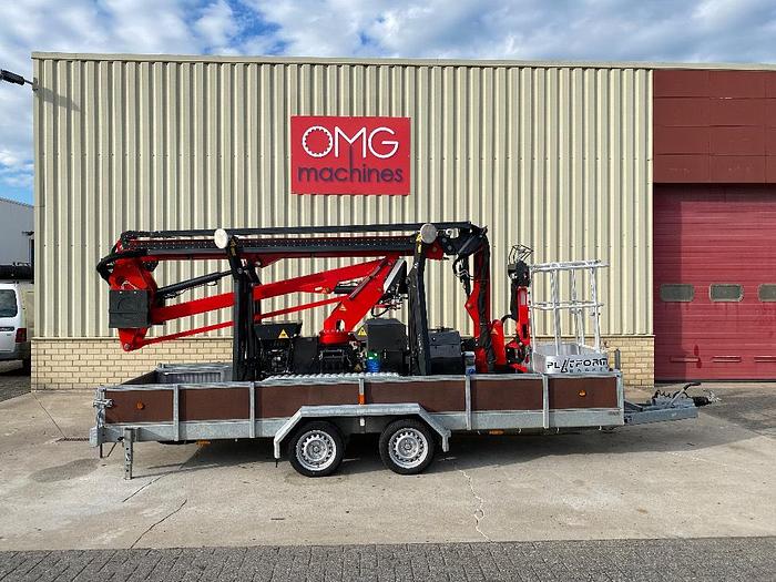 Gebruikt Helpo Aanhangwagen, Machine transporter, 3500 kg.