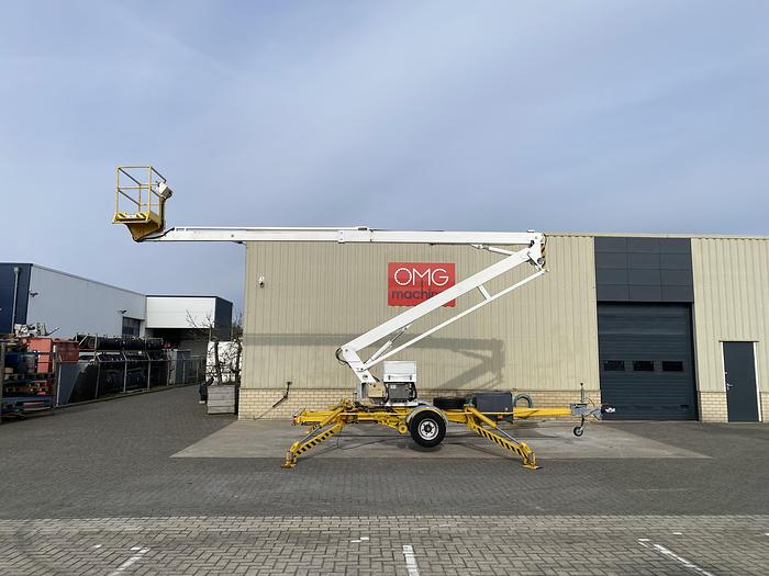 Gebruikt 1999 Custers R17, Aanhangwagen hoogwerker, 17 meter