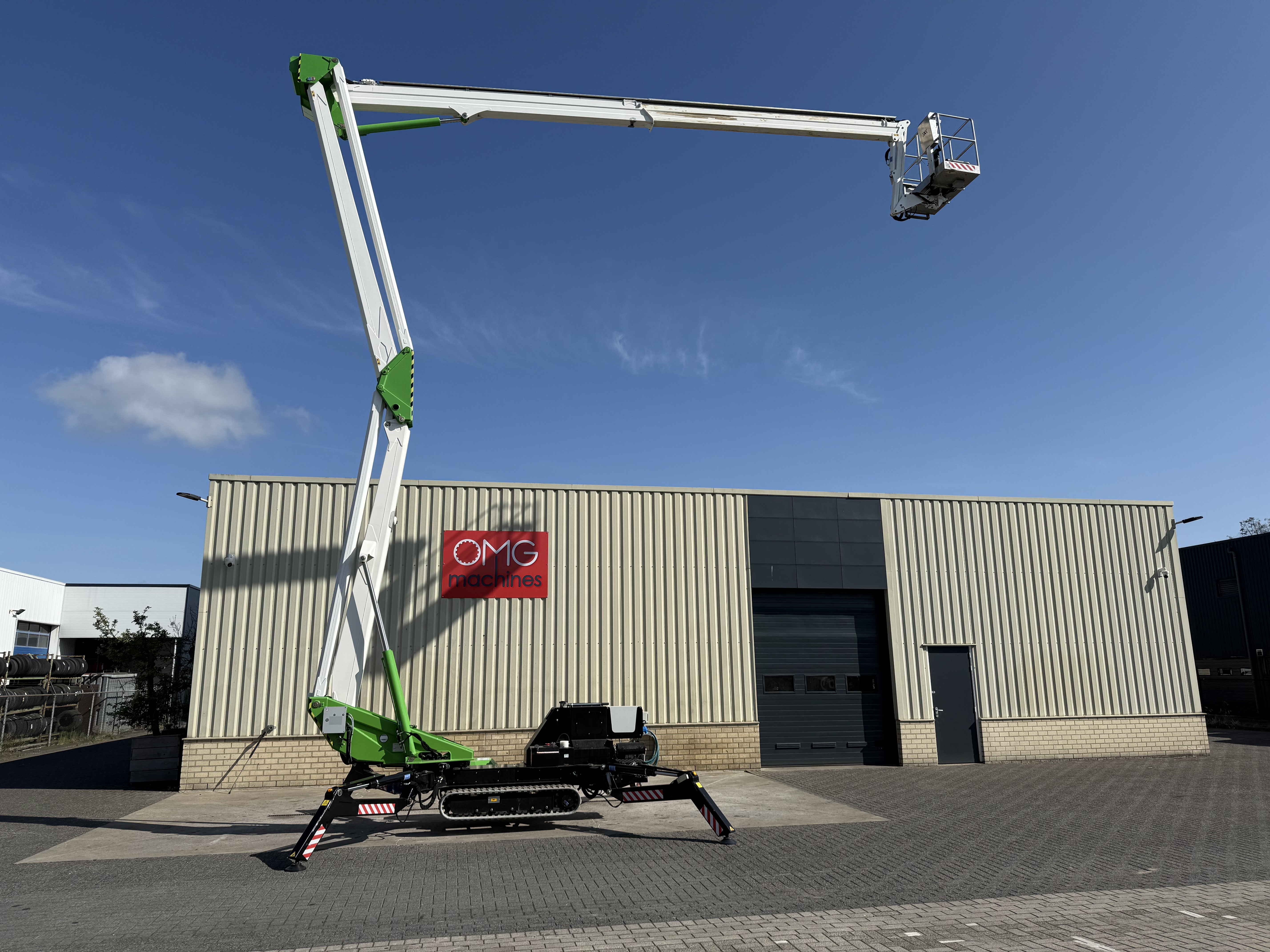 Gebruikt 2022 Comet Leopard 25, Spin hoogwerker