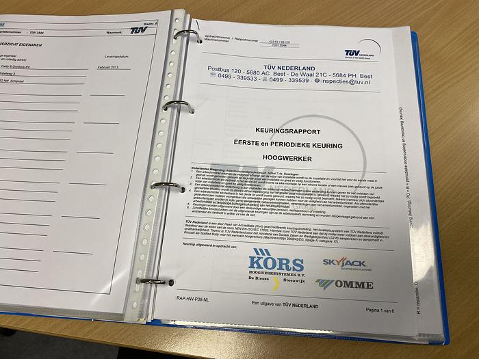 Gebruikt 2013 Skyjack SJ 4626, Schaar hoogwerker, 10 meter