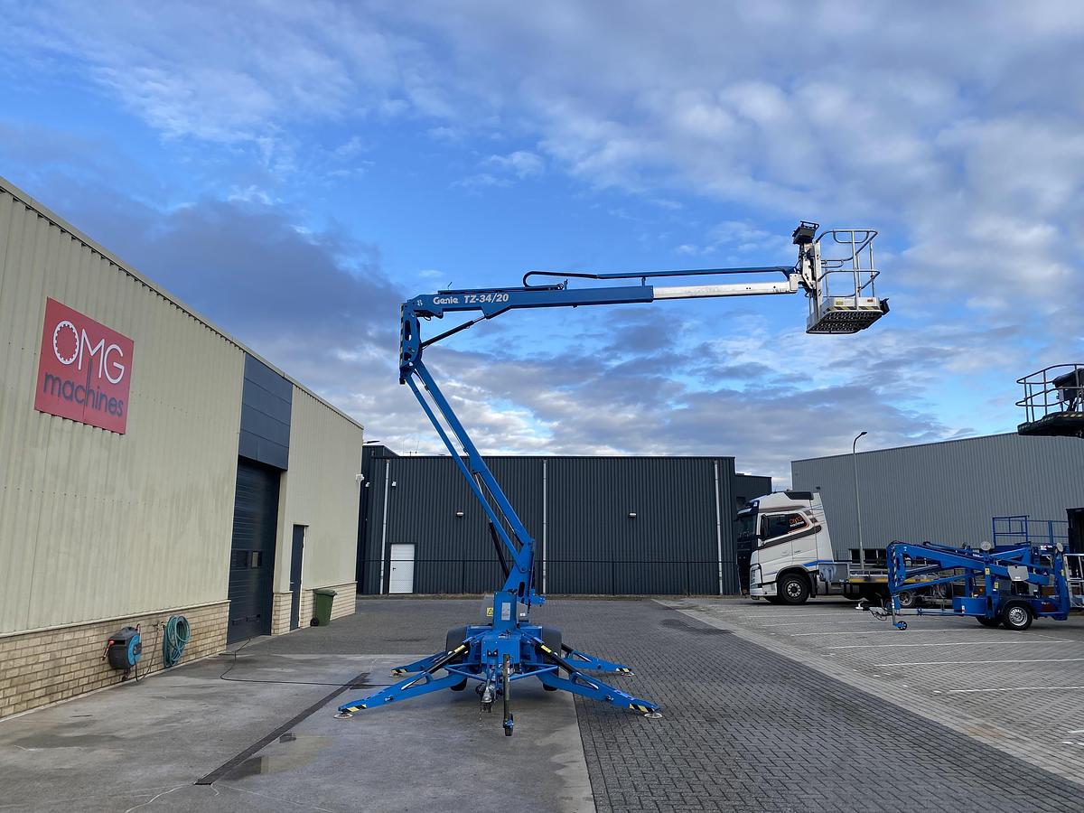 Gebruikt 2019 Genie TZ34/20, Aanhangwagen hoogwerker, 12 meter