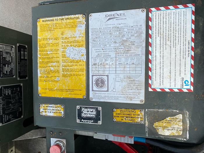 Gebruikt Drexel Heftruck, Zijlader, Pivot mast, elektro