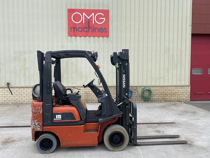 Gebruikt 2001 Nissan Heftruck 1,5 ton