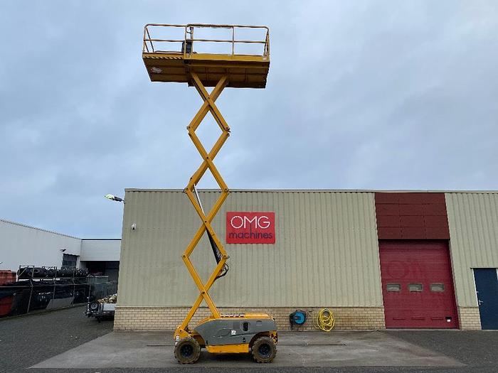 Gebruikt Haulotte Compact 10 RTE, 4x4 Schaar hoogwerker, Elektro