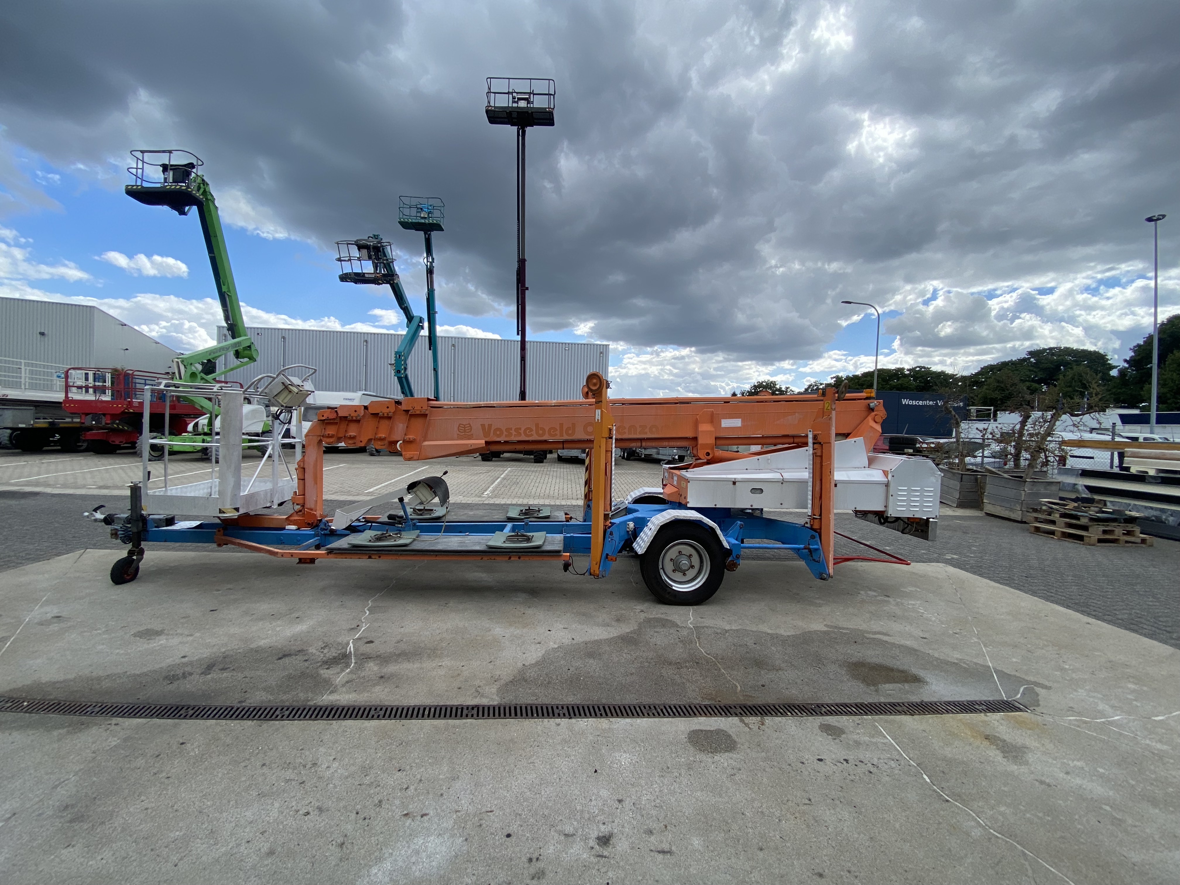 Gebruikt 1997 Omme 2500 EBDZ, Aanhanger hoogwerker