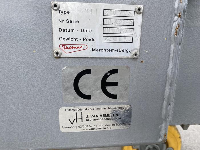 Gebruikt Thomas 210 NWS, Aanhanger Hoogwerker, 21 meter