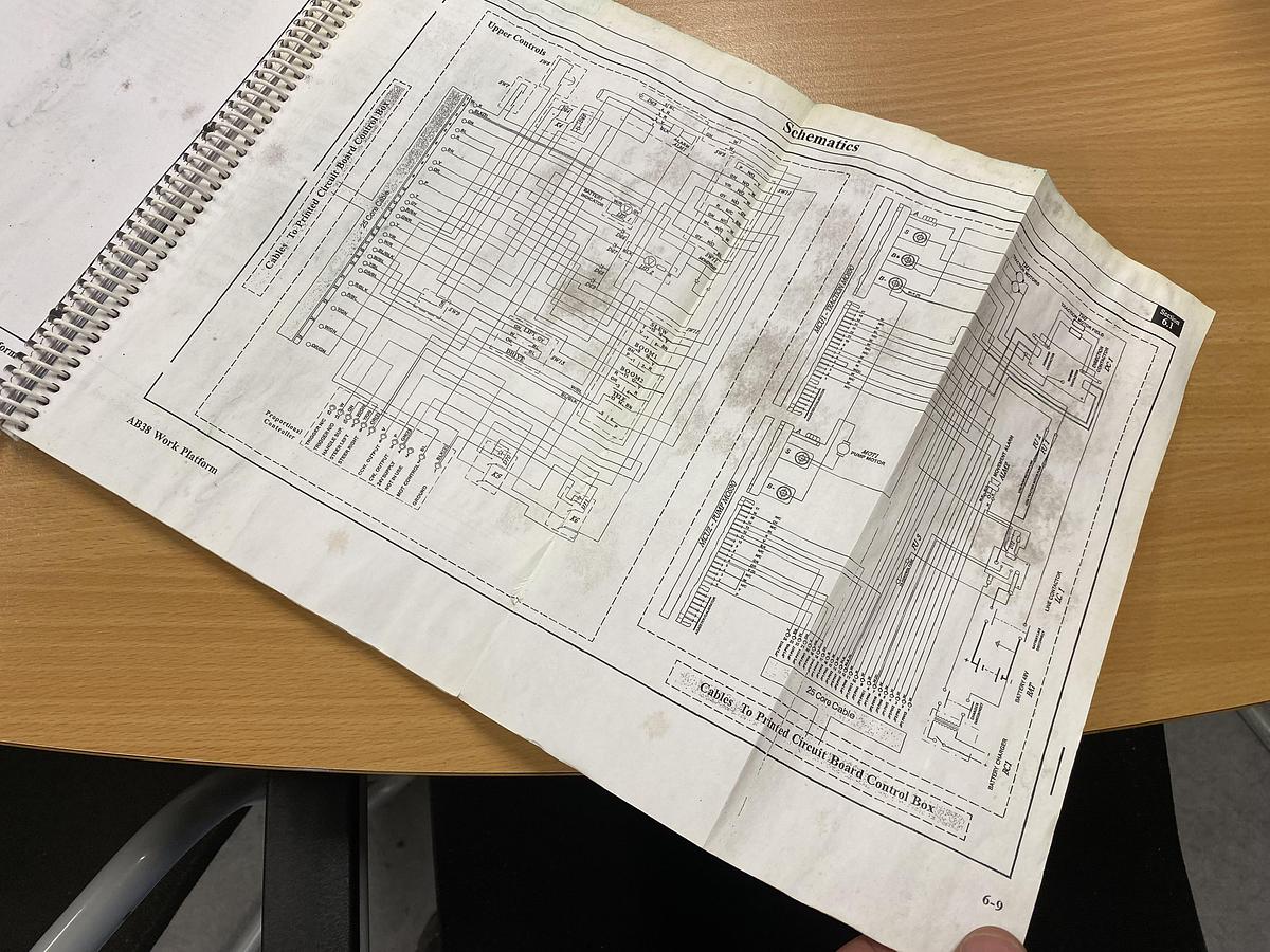 Gebruikt 1999 UpRight AB38, Hoogwerker, 13,5 meter