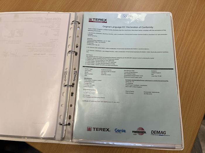 Gebruikt Genie GS-1932, Schaarhoogwerker, 8 meter