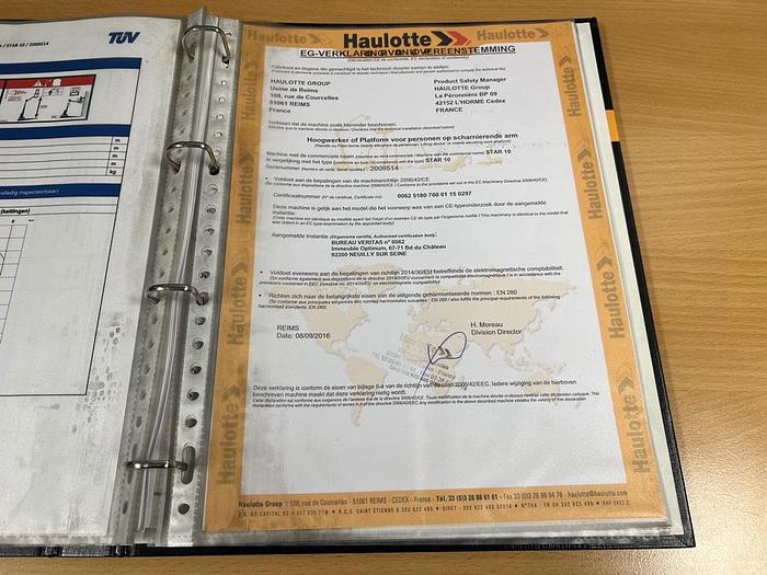 Gebruikt Haulotte Star 10, Hoogwerker, 10 meter