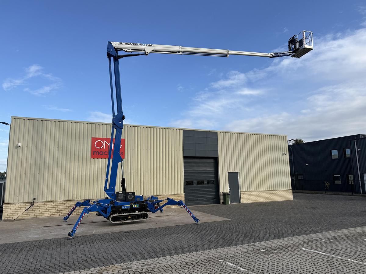 Gebruikt 2022 Ruthmann Bluelift SA22, Spin hoogwerker, 22 meter
