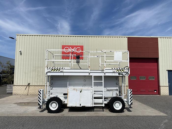 Gebruikt 2000 JLG 500 RTS, Schaar hoogwerker 4x4x4, 17 meter