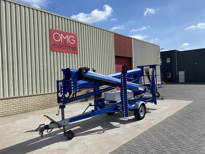 Gebruikt 2002 Niftylift 170 HDE, Aanhanger hoogwerker, 17 meter