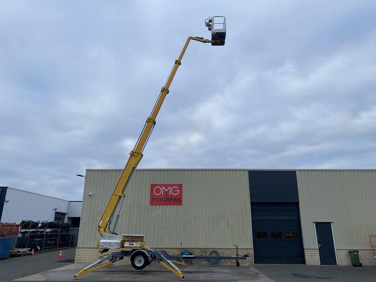 Gebruikt 1999 Omme 2100 EBZ, Aanhanger Hoogwerker, 21 meter