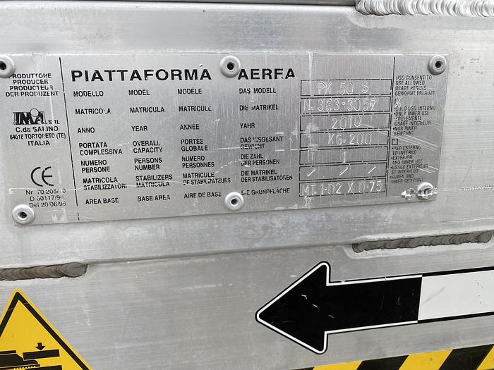 Gebruikt 2010 Faraone PK50S, Hoogwerker, 5 meter