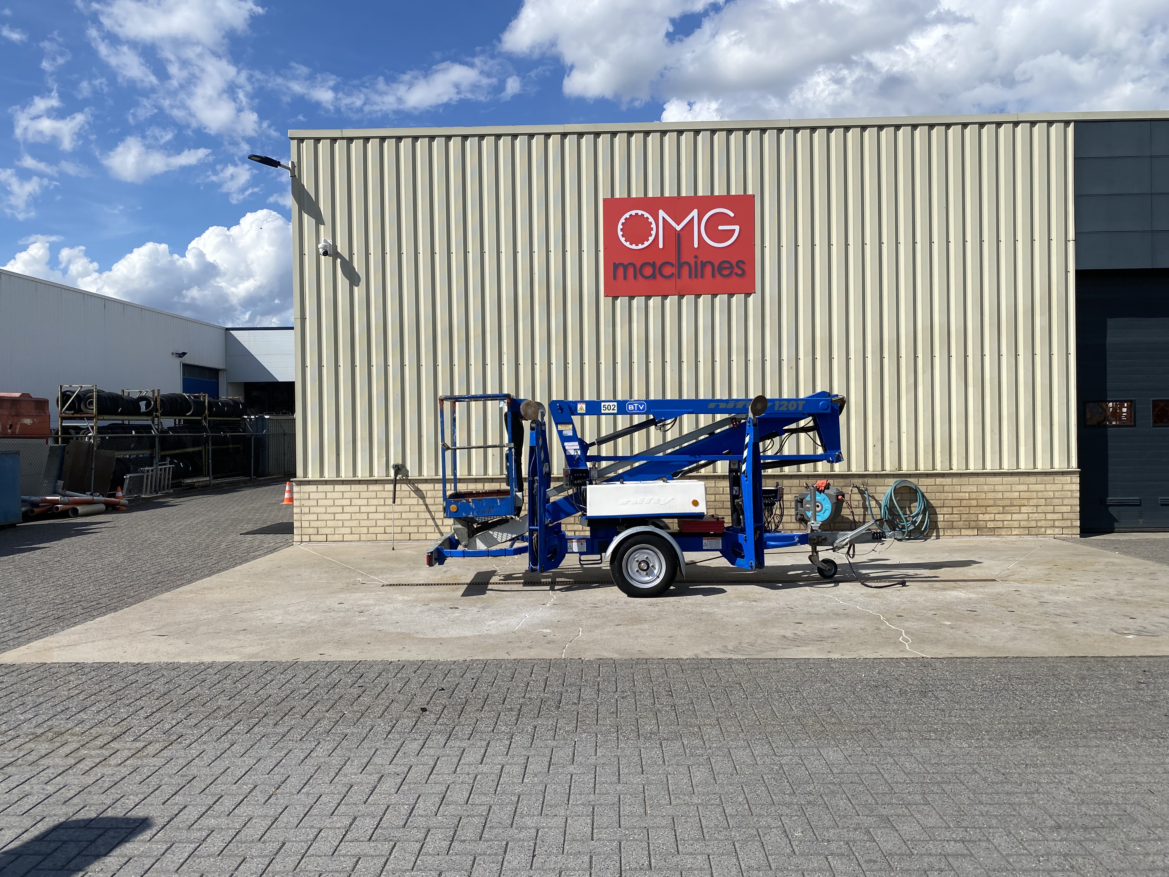 Gebruikt 2016 Niftylift 120TAC, Aanhanger hoogwerker, 12 meter