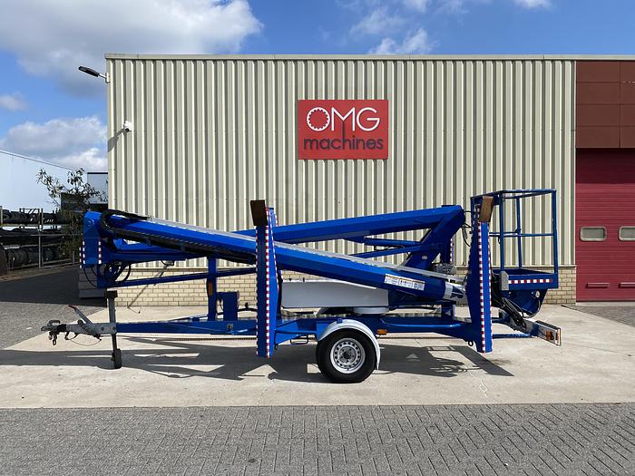Gebruikt 2002 Niftylift 170 HDE, Aanhanger hoogwerker, 17 meter