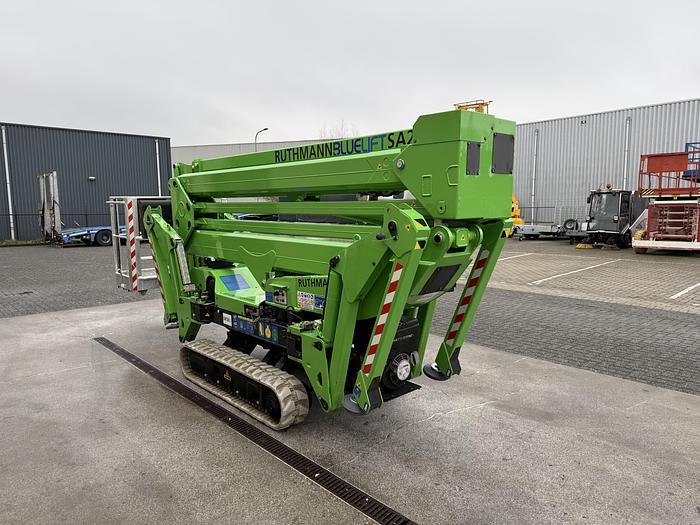 Gebruikt 2021 Ruthmann Bluelift SA22, Spin hoogwerker, 22 meter
