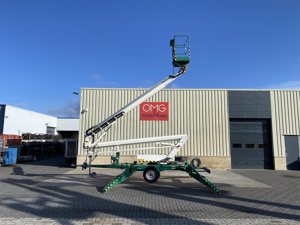 Gebruikt 2005 Niftylift 170 HE, Aanhanger hoogwerker, 17 meter