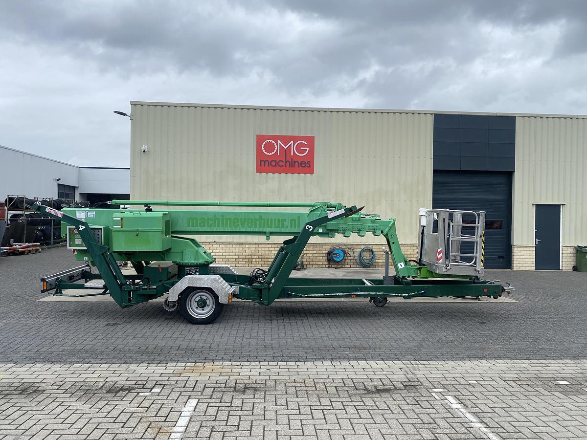 Gebruikt 2006 Teupen Gepard 25T Rent, Aanhanger hoogwerker