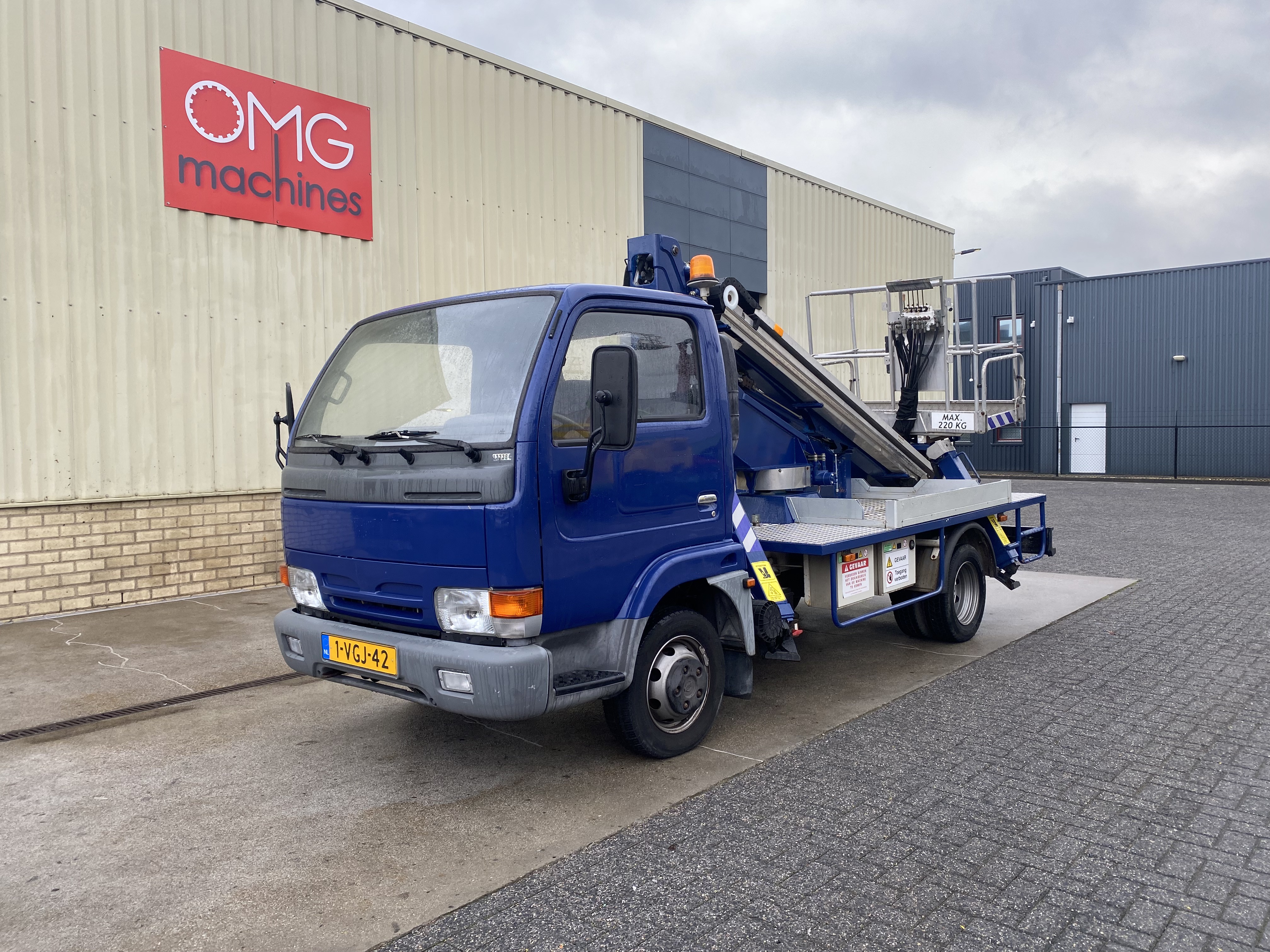 Gebruikt 2002 Oil & Steel Scorpion 130, Autohoogwerker, 13 meter
