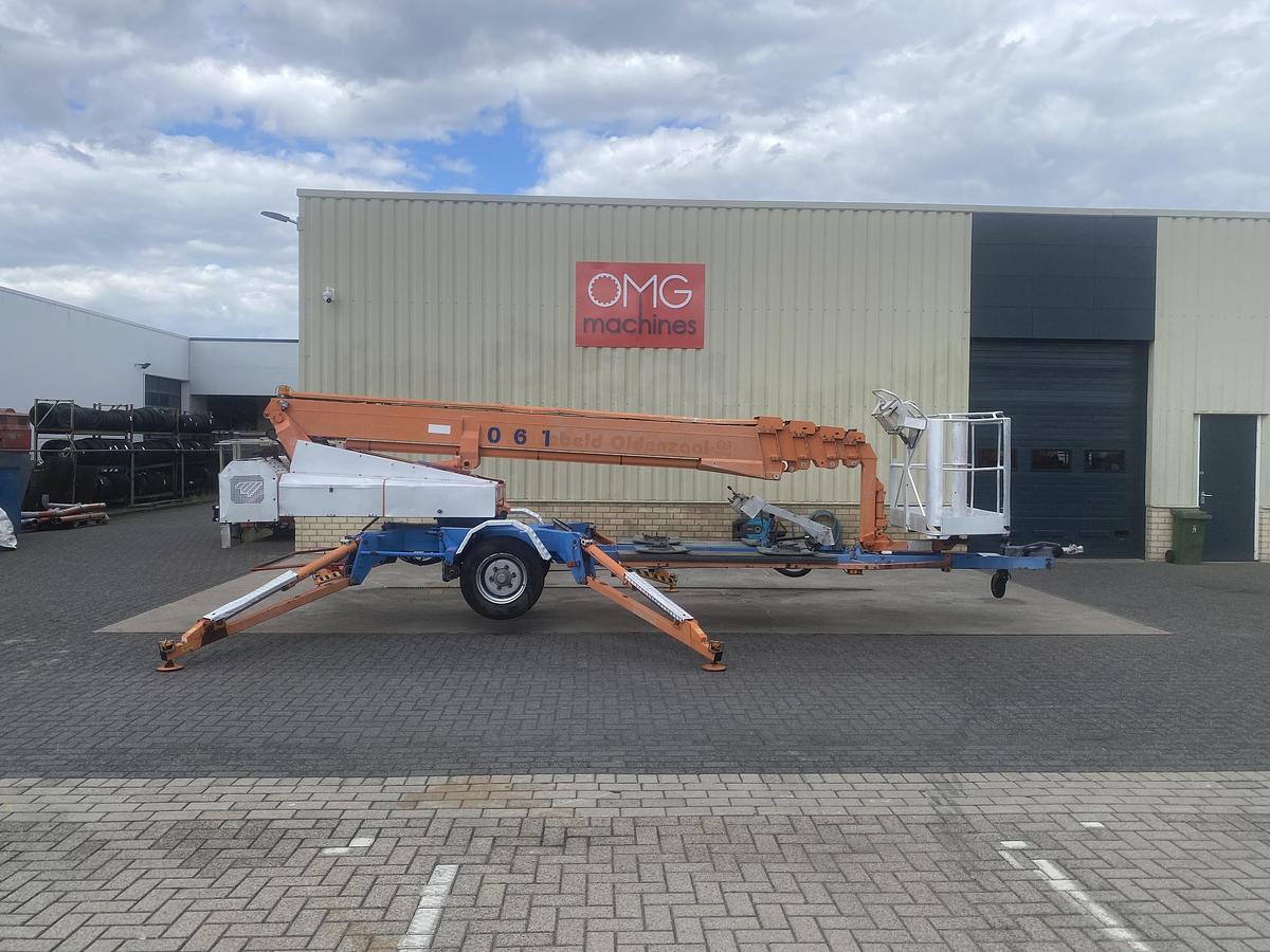 Gebruikt 1997 Omme 2500 EBDZ, Aanhanger hoogwerker