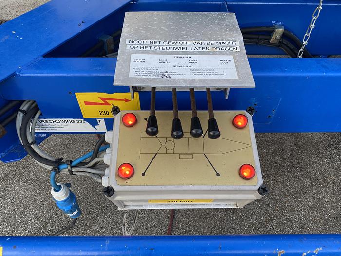 Gebruikt 2003 Custers R17EHS, Aanhangwagen hoogwerker, 17 meter