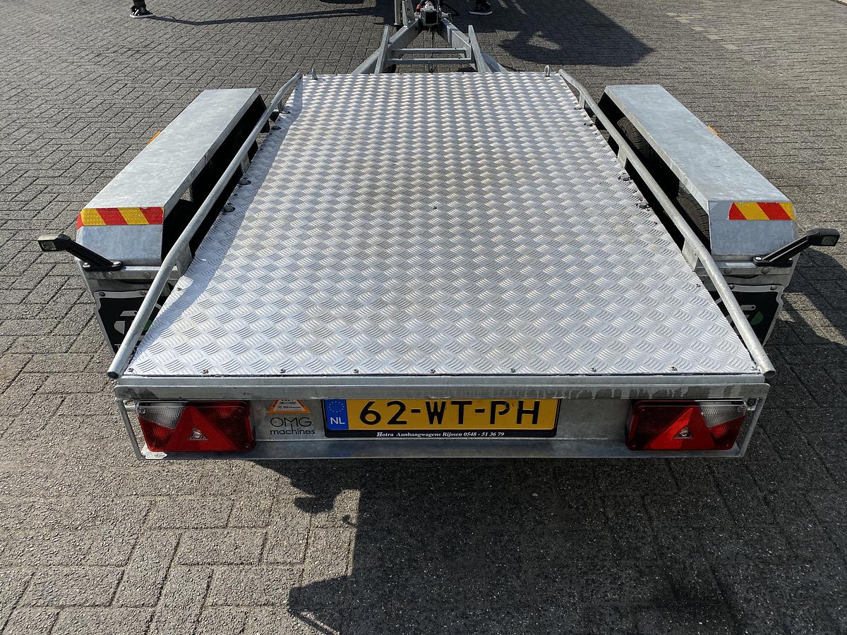 Gebruikt 2012 Platform Basket Spider 22.10, Spin hoogwerker met aanhangwagen