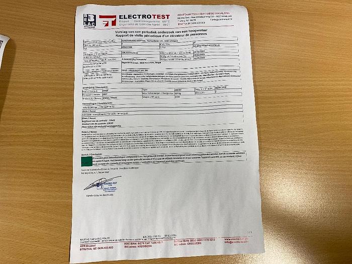 Gebruikt Genie Z 80/60, Hoogwerker, 26,5 meter, 4x4x4