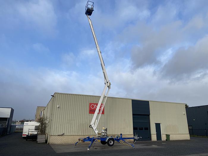 Gebruikt 2003 Custers R17EHS, Aanhangwagen hoogwerker, 17 meter