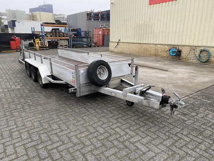 Gebruikt 2002 Weijer Aanhangwagen, 3500 kg. 5 meter, 3 Asser.