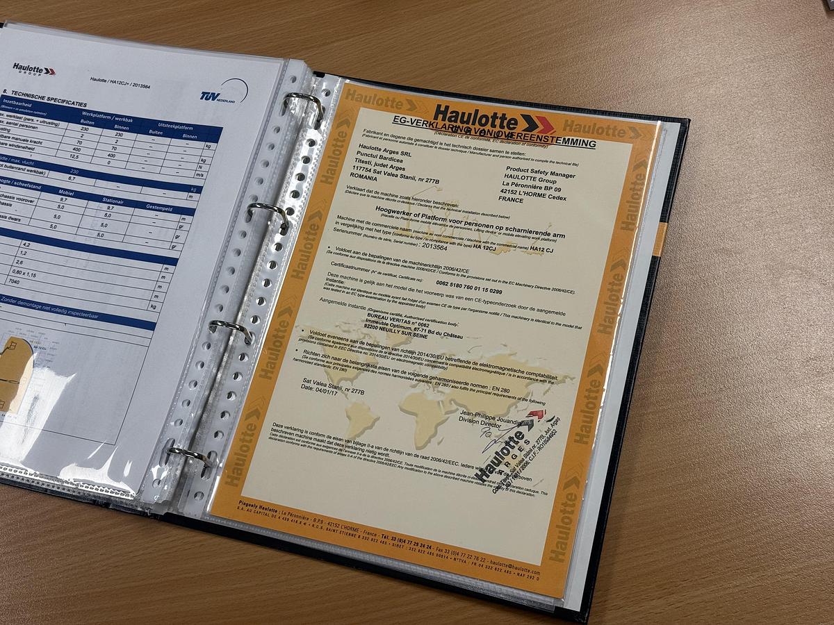 Gebruikt 2017 Haulotte HA12CJ, Hoogwerker, 12 meter