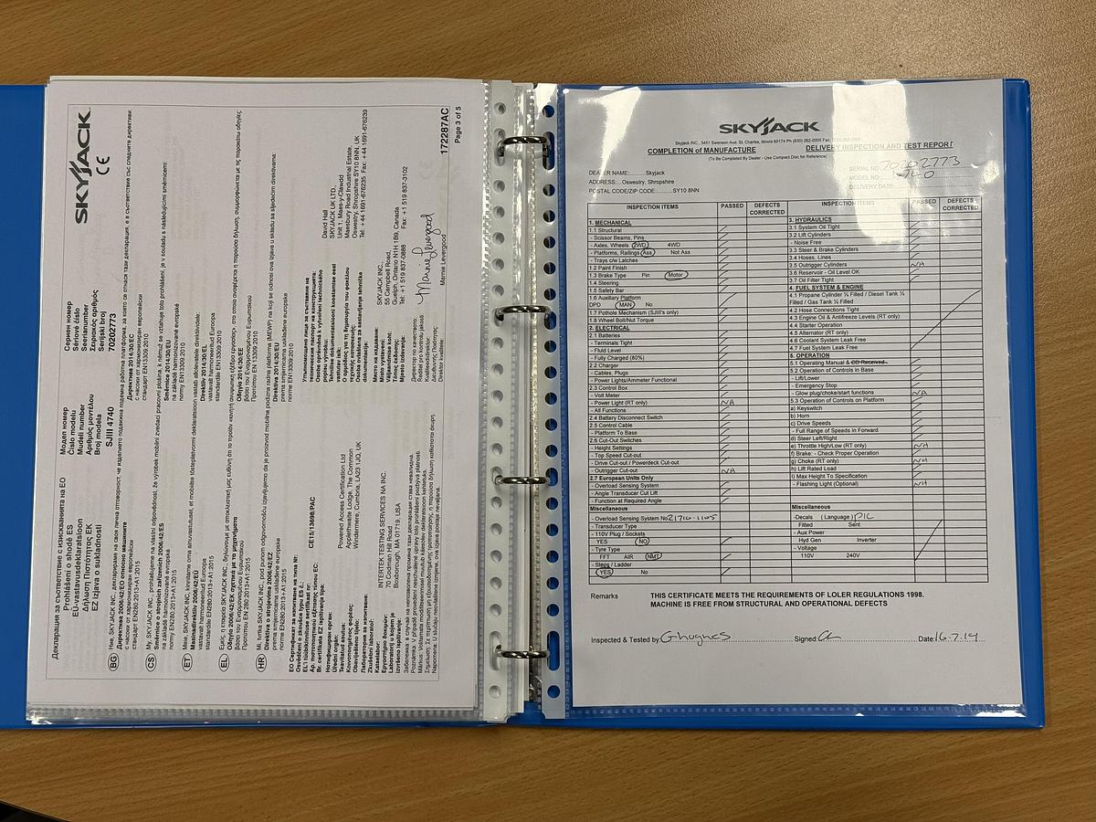 Gebruikt 2019 skyjack SJIII4740, Schaar hoogwerker, 14 meter