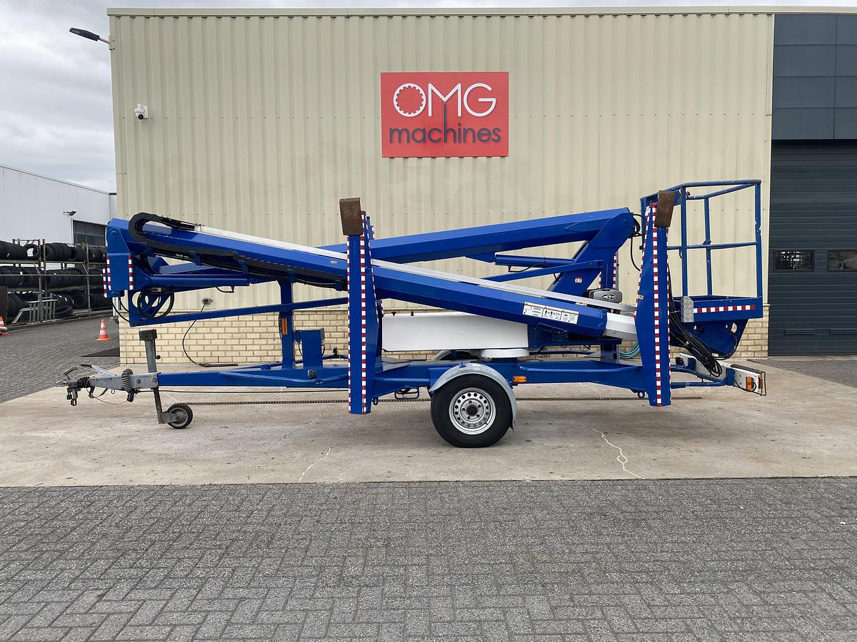 Gebruikt 2002 Niftylift 170 HDE, Aanhanger hoogwerker, 17 meter