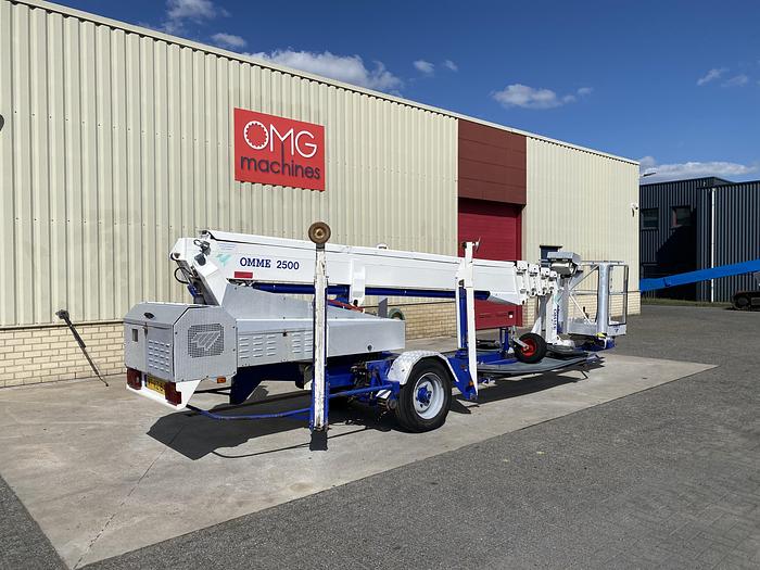 Gebruikt 2005 Omme 2500 EBDZ, Aanhanger hoogwerker