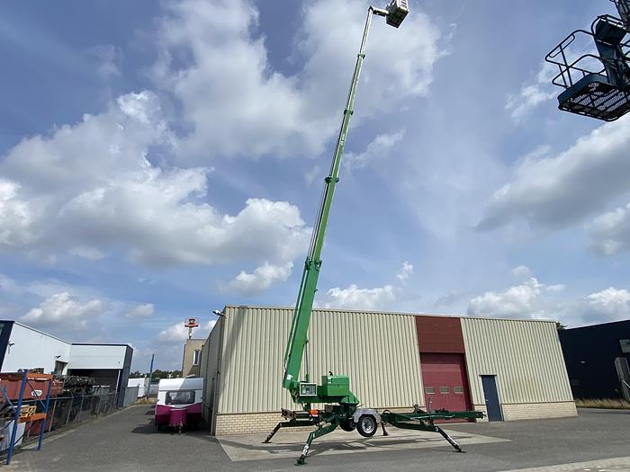 Gebruikt 2006 Teupen Gepard 25T Rent, Aanhanger hoogwerker