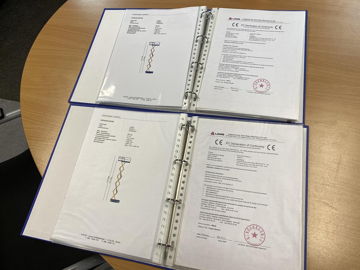 Gebruikt 2018 LGMG AS0812, Schaar hoogwerker, 12 meter