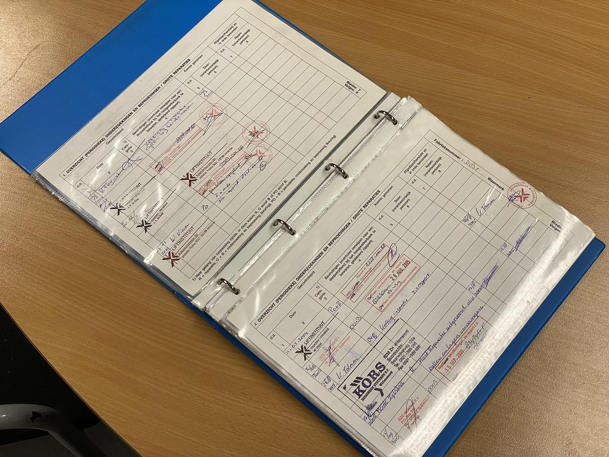 Gebruikt 1996 Omme 2500 EBDZ, Aanhanger hoogwerker, 25 meter