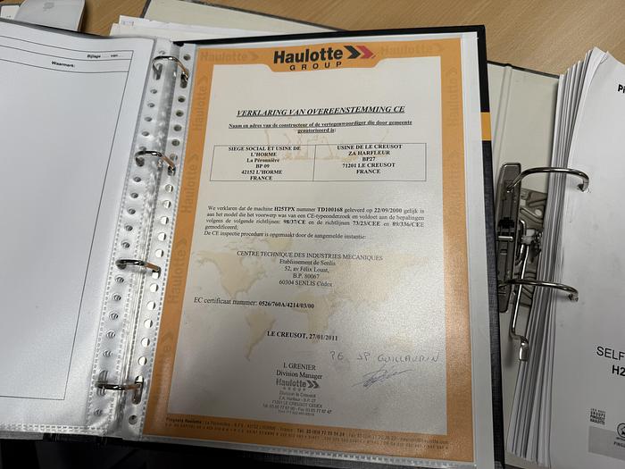 Gebruikt 2000 Haulotte HA25TPX, Hoogwerker, 4x4, 25 meter