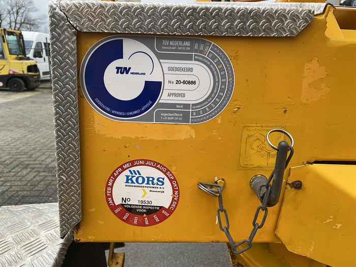 Gebruikt 2000 Omme 1850EBZ, Aanhanger hoogwerker, 18,5 meter