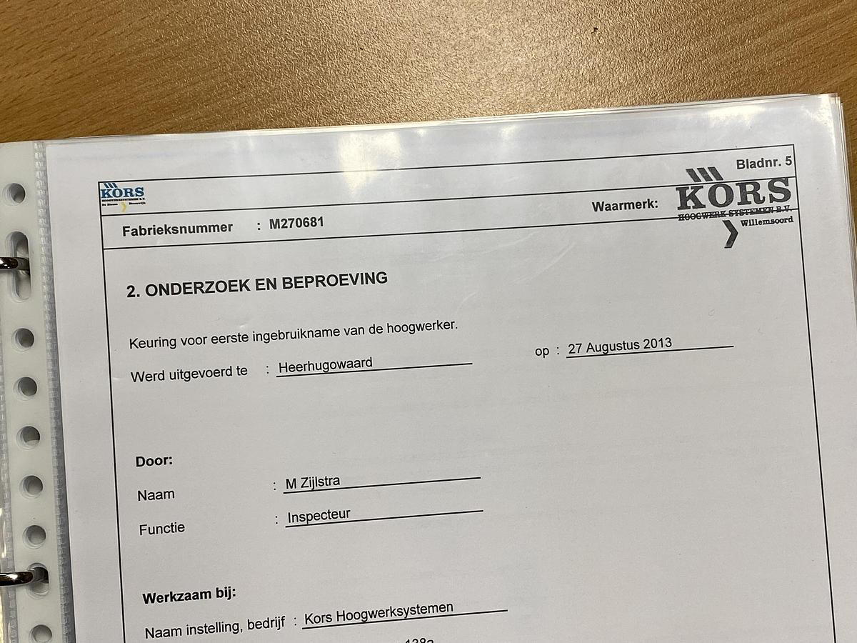 Gebruikt 2007 Skyjack SJIII3226M, Schaar hoogwerker, 10 meter