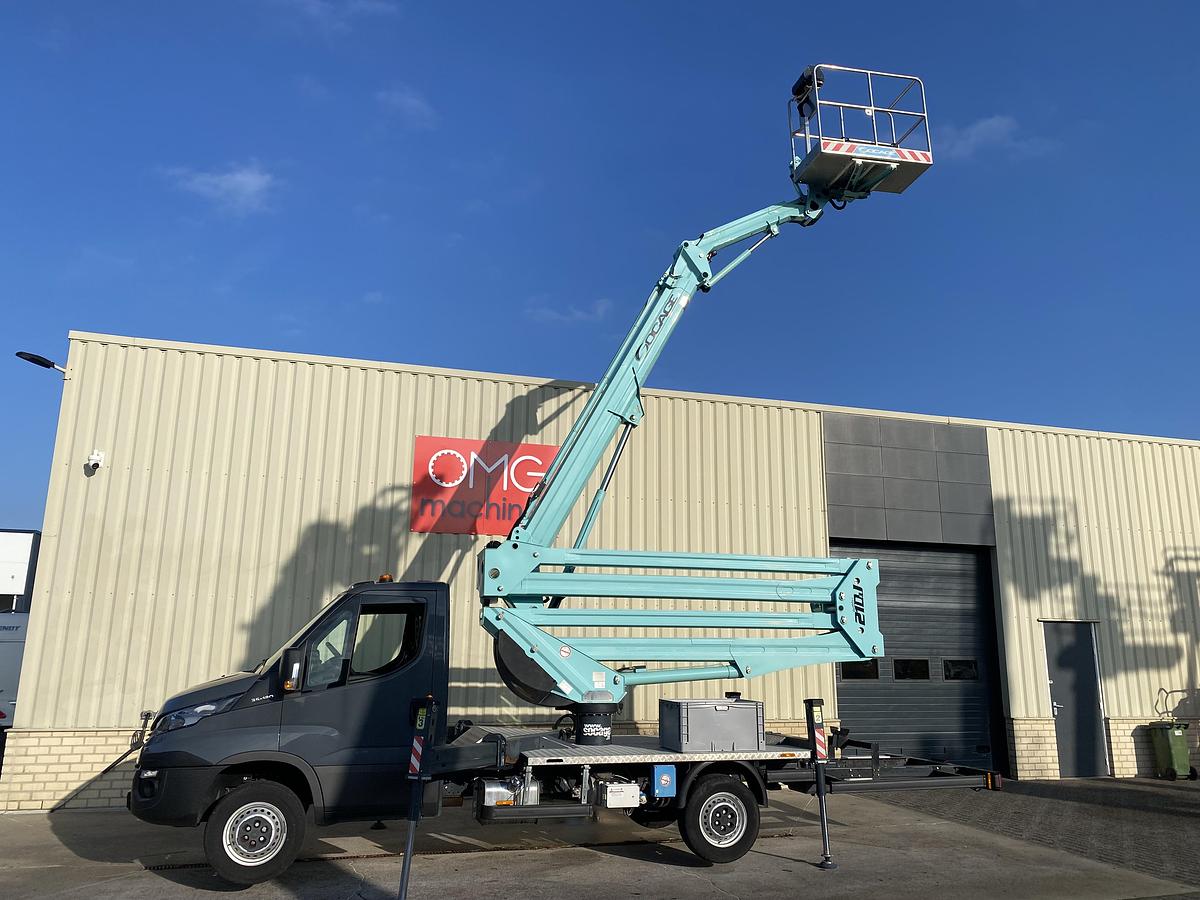 Gebruikt 2020 Socage 21DJ, Autohoogwerker, 21 meter