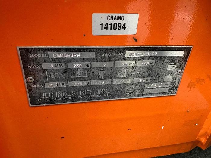 Gebruikt JLG E 400 AJPN, Hoogwerker, 14 meter